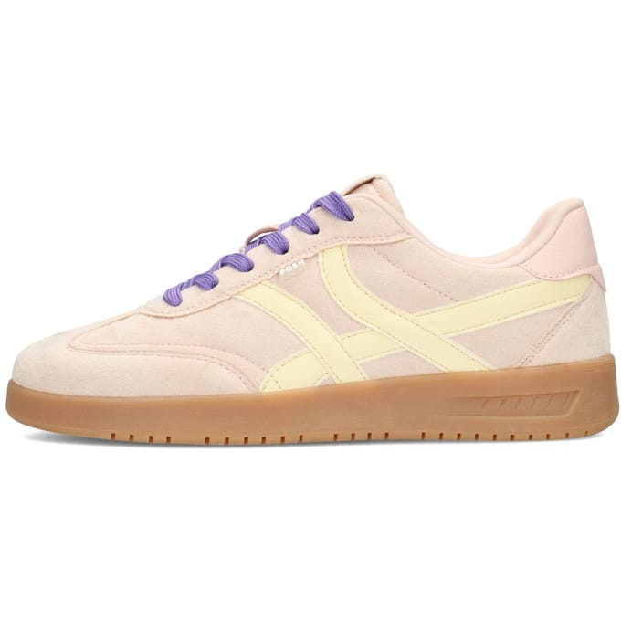 POSH by Poelman MEGAN Dames Sneakers - Geel met combinatie