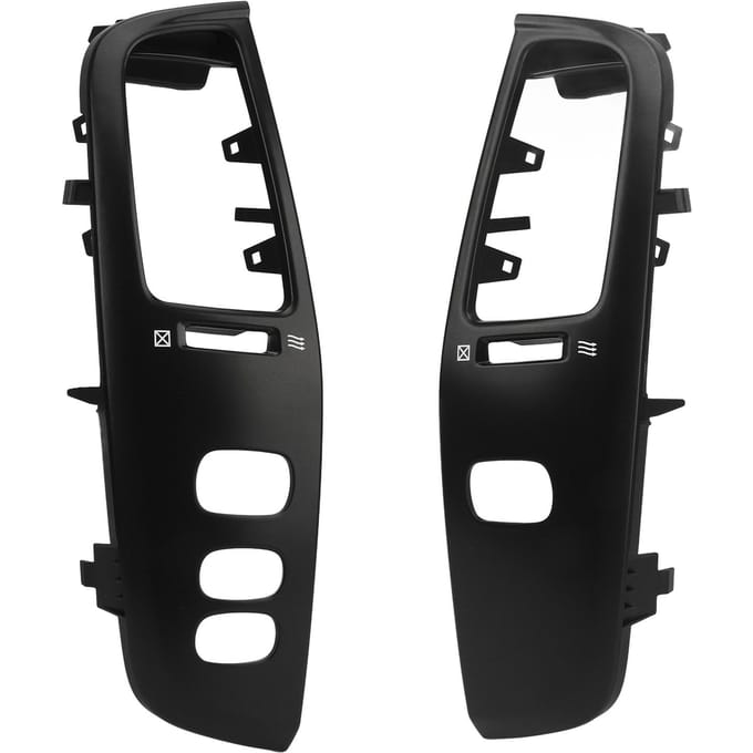 1 Paar Dash Luchtuitlaatpaneel Midden Dashboard Links Rechts Luchtuitlaatafdekking Voor Land Cruiser J100 1998 tot black