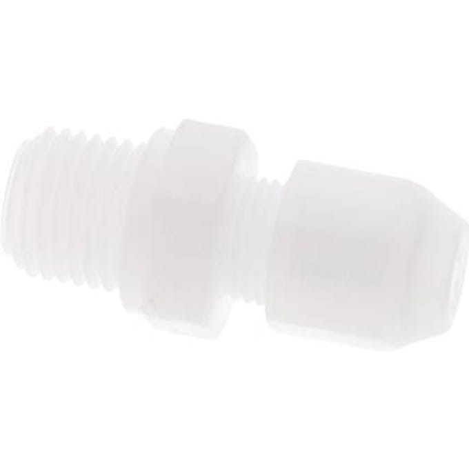 4x6mm & G1/4'' PP rechte slangkoppeling met buitendraad 10bar/145psi [2 stuks].