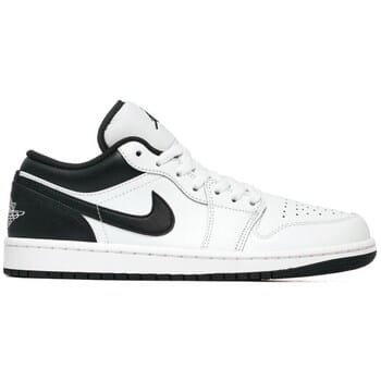 Air Jordan 1 Low, Mannen, Wit, Sneakers, maat: 41
