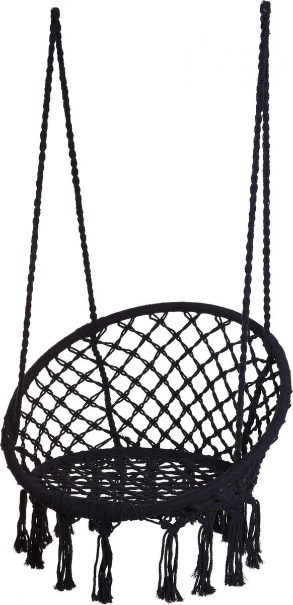 Tom Hangstoel/ Ronde Hangmat Diameter: 80xh125cm