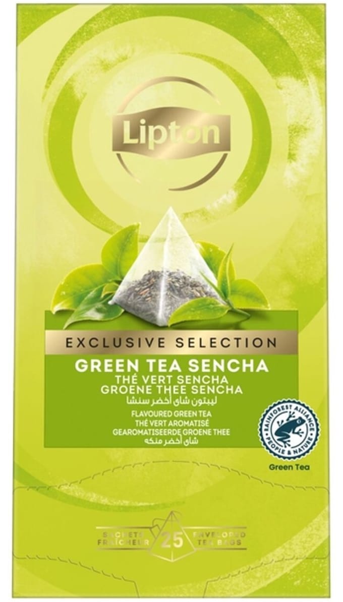 Lipton - Exclusive Selection Groene thee Sencha - 6x 25 zakjes