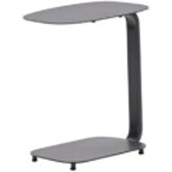 Lucca laptop tafel - 45x30xH51cm - carbon black
