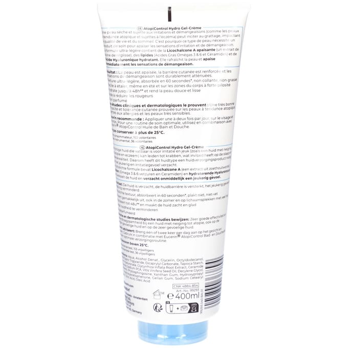 Eucerin® AtopiControl Hydro Gel-Crème 400 Gel