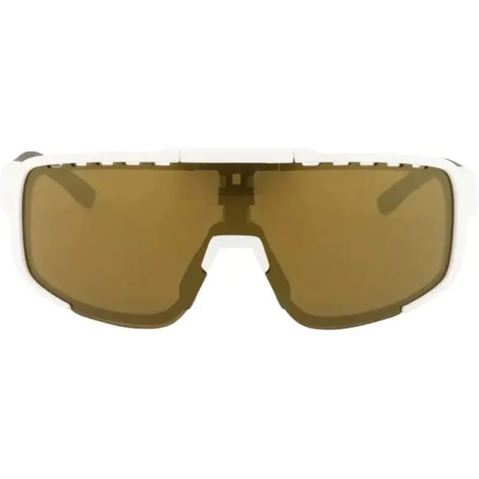 AGU Bold 2.0 - Fietsbril - Unisex - Wit - Zichtverbetering - Contrastverhogende Bronze Lens - UV400 Bescherming - Anti-fog
