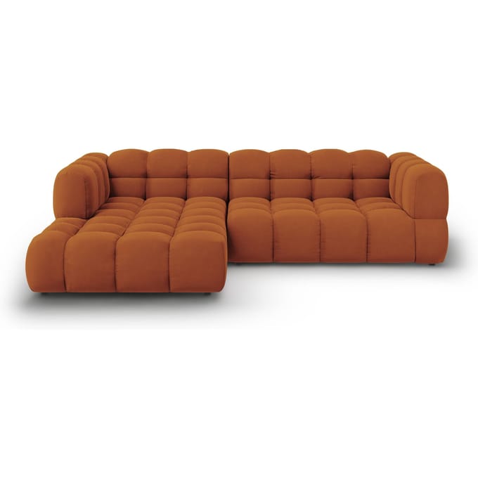4-zits hoekbank Sky links velvet | Cosmopolitan Design
