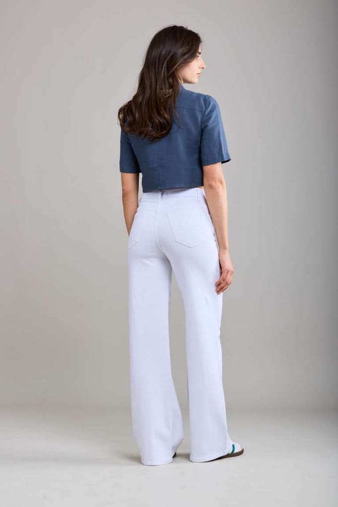 Toxik3 - Wide leg sneeuw