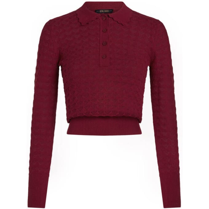 King Louie Top lange mouw 10893 polo