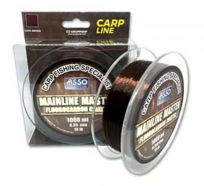 Asso Mainline Master 1000 M Karperlijn Transparant 0.350 mm