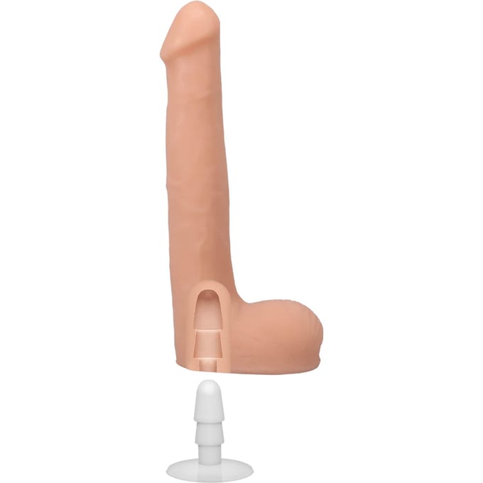 Oliver Flynn - Realistic ULTRASKYN Dildo - 10" / 25 cm - Vanilla
