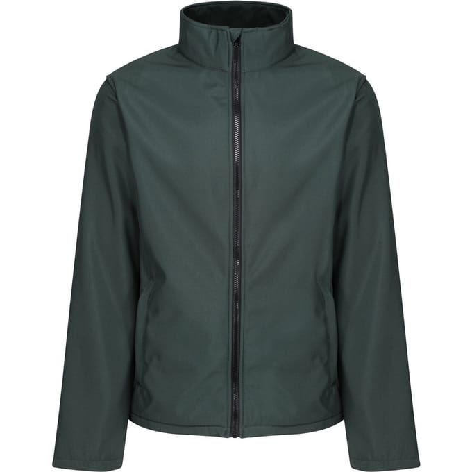 Regatta Heren Ablaze Printable Soft Shell Jas (Donker sparren/zwart)
