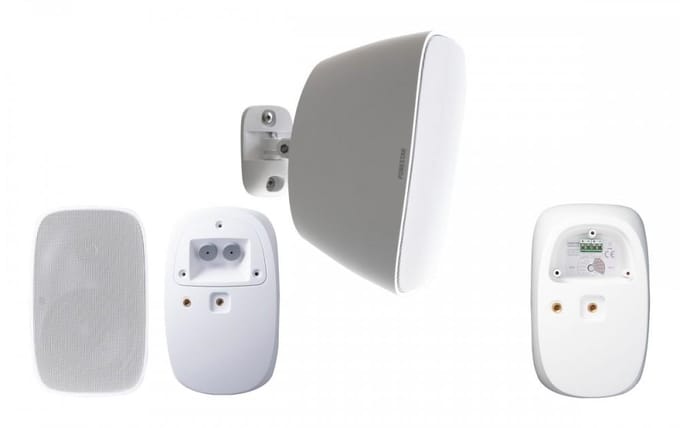 Fonestar SONORA-4TB - Tweeweg waterdichte 100 V luidspreker, 30 W, wit, Fonestar wit