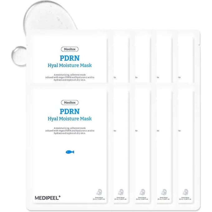 [MEDI-PEEL] Mooltox PDRN Hyal Moisture Mask 25ml 10EA