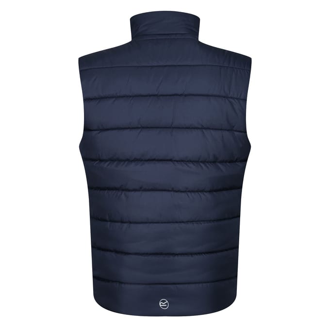 Regatta Thermische bodywarmer Navigate voor heren (Marine/Seal Grijs)