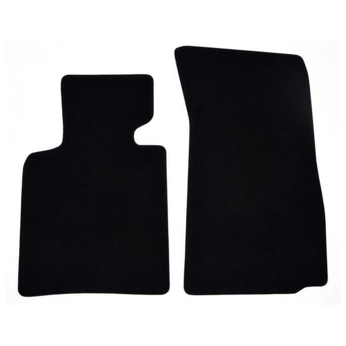 Tapis de sol - BMW - Z4 E85 - Noir - 2 pièces - Antidérapant et imperméable