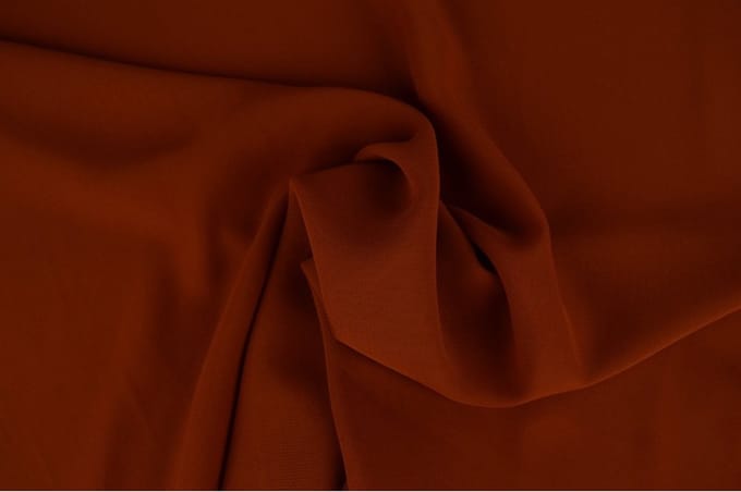 Chiffon stof - Koper - 1 meter - Per meter - 150cm breed