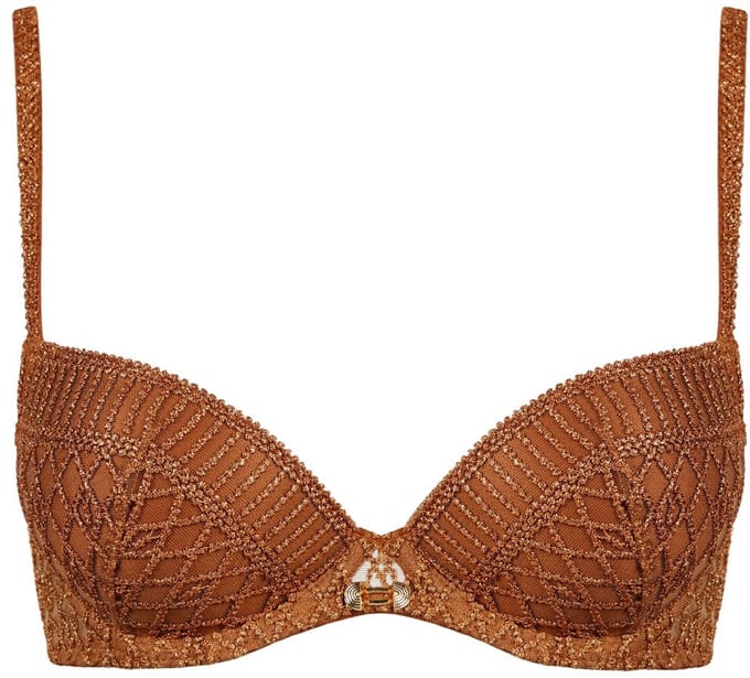 Aubade Stardust Dream Push Up Bh 4DN08 Gold - maat EU 75E / FR 90E