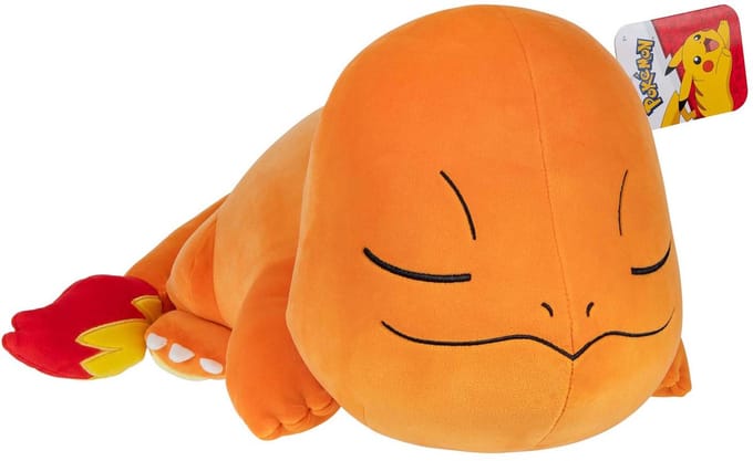 Pokémon Slapende Knuffel Pluche Charmander - 45cm