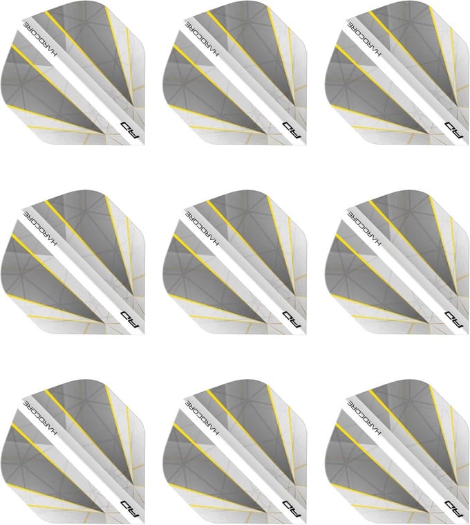 Dartpijlen Flights Premium Standaard 100 Micron - 9 Stuks (3 Sets) - Professionele Stabiliteit & Duurzaamheid