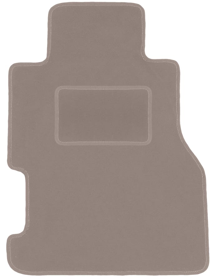 Beige bestuurdersmat voor: Honda Civic VII 3-deurs hatchback, coupé (2001-2005)