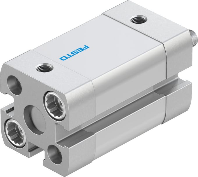 Festo Compacte Cilinder 12mm Boring 15mm Slag ISO 21287 Dubbelwerkend - 536206 - P2BHY