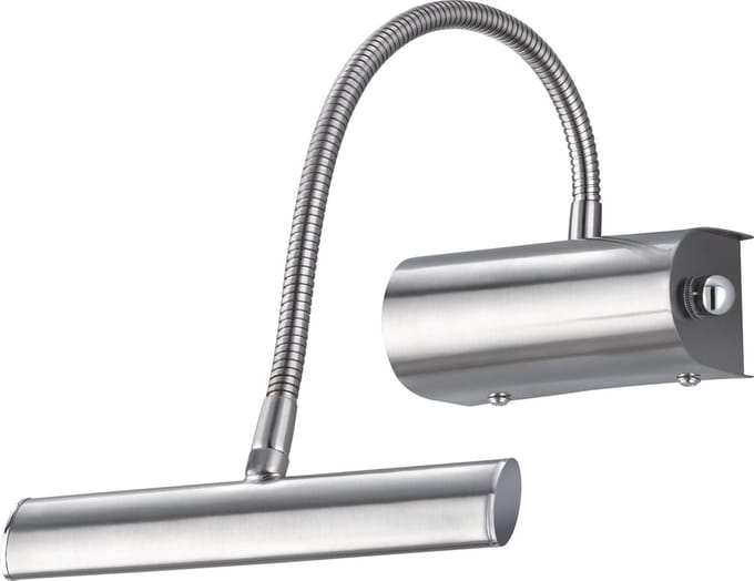 TRIO CURTIS - Wandlamp - Nikkel mat - incl. 1x SMD LED 4W - Dimbaar - Flexibel