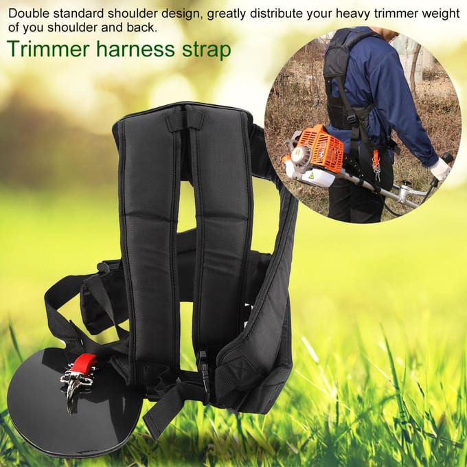 Universele Trimmer Dubbele Schouderriem Maaier Polyester M-vormige Riem voor Bosmaaier Tuin