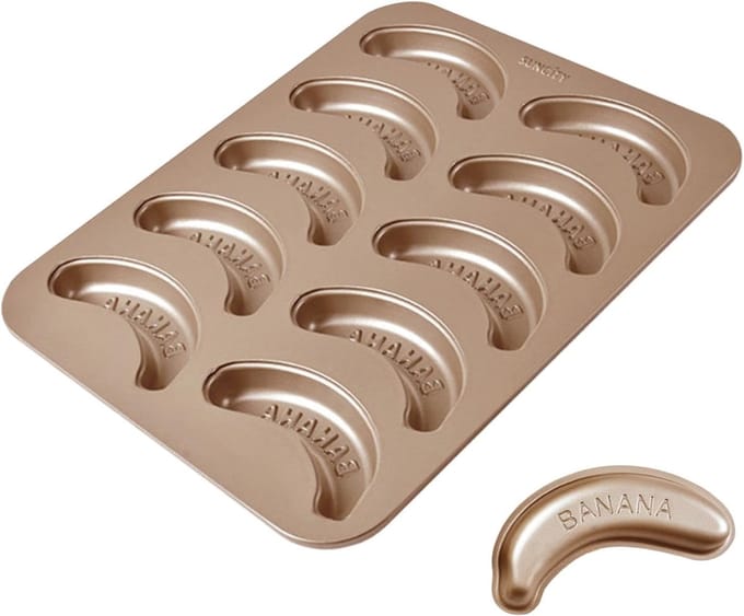 Bakvorm - Dessertvorm - Creatief Bakken - 10 Holtes - 33.5 cm - Zwart