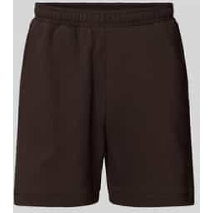 regular fit sweatshorts van puur katoen