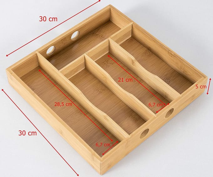 Bestekcassette - Besteklade Organizer - Bestekbak – Besteklade – premium kwaliteit - duurzaam