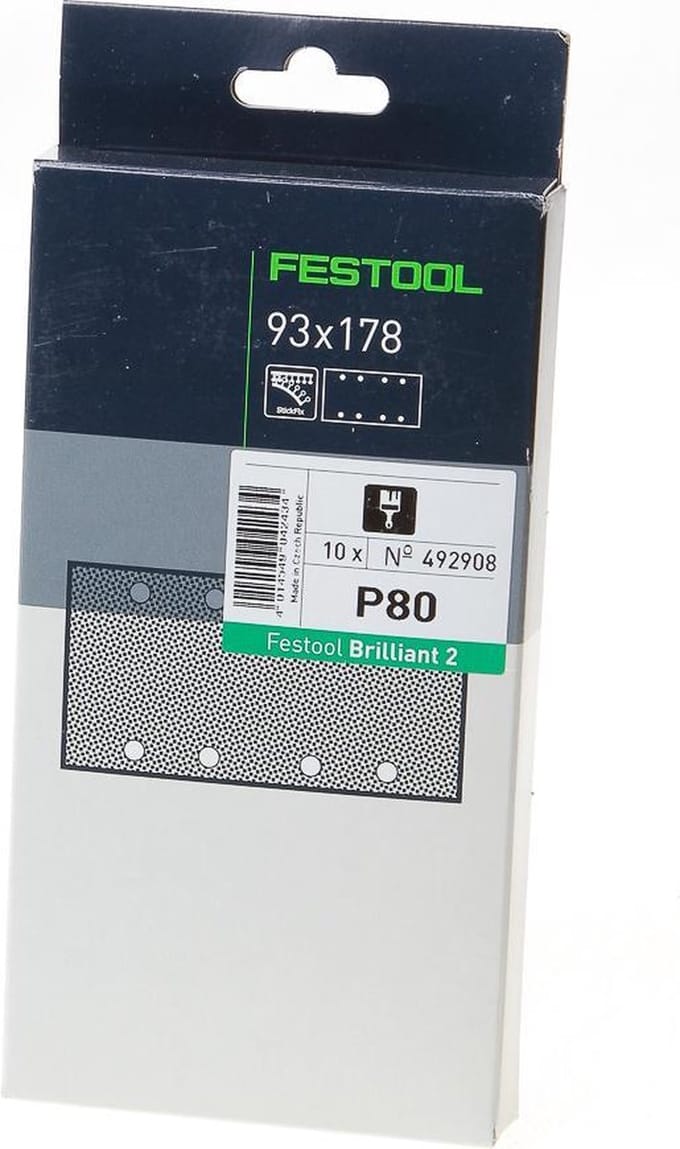 Festool Schuurstrook - 93 x 178 Korrel 80