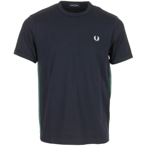 T-shirt Korte Mouw Fred Perry Stripe Tape