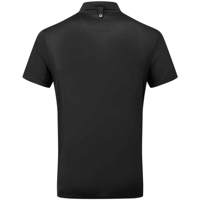 Premier Heren Essential Coolchecker koksshirt met korte mouwen (Zwart)