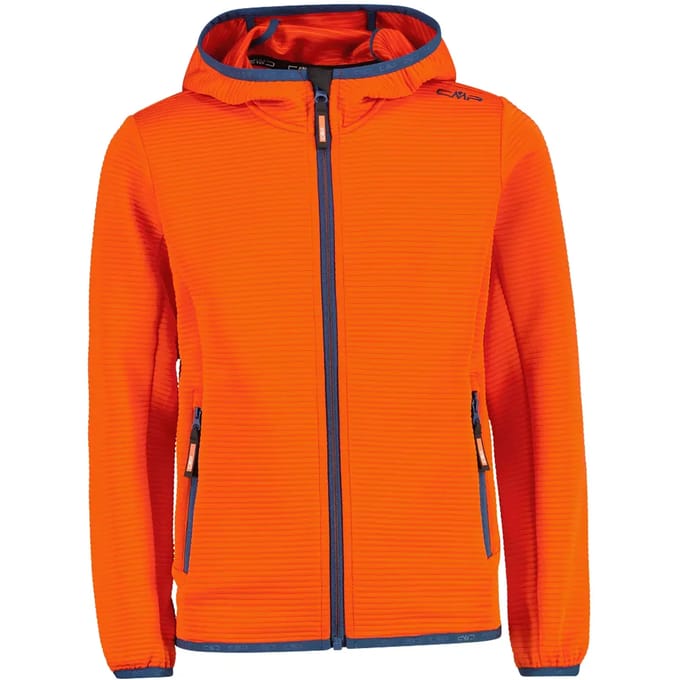 Kinder fleece met capuchon CMP