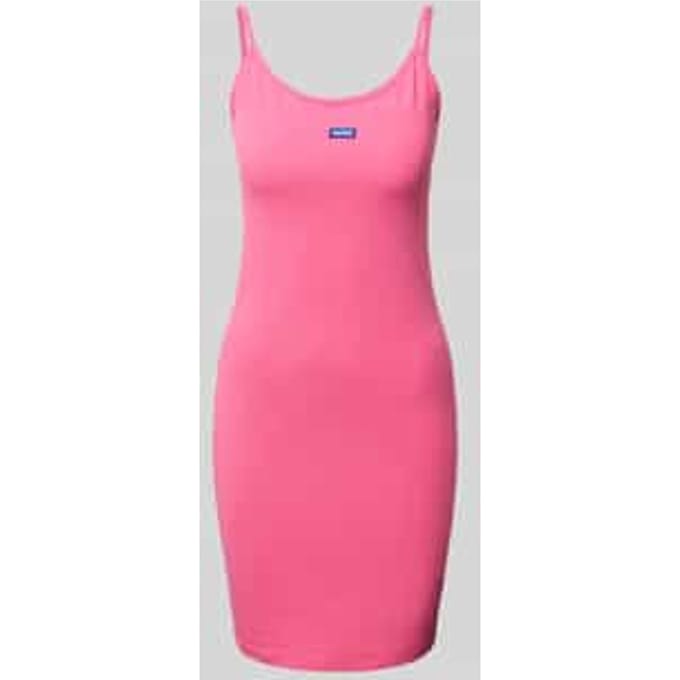 Mini-jurk met labelbadge, model 'Narya'