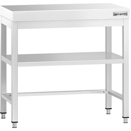 GGM Gastro RVS werktafel PREMIUM - 700x600mm - met onderschap