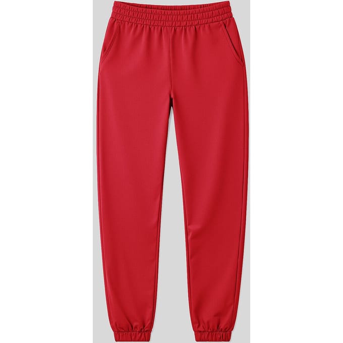 Vrouwen Hoge Taille Relaxed Fleece Joggingbroek