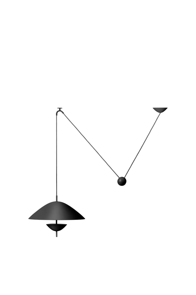 Ferm Living Lod hanglamp - zwart ijzer