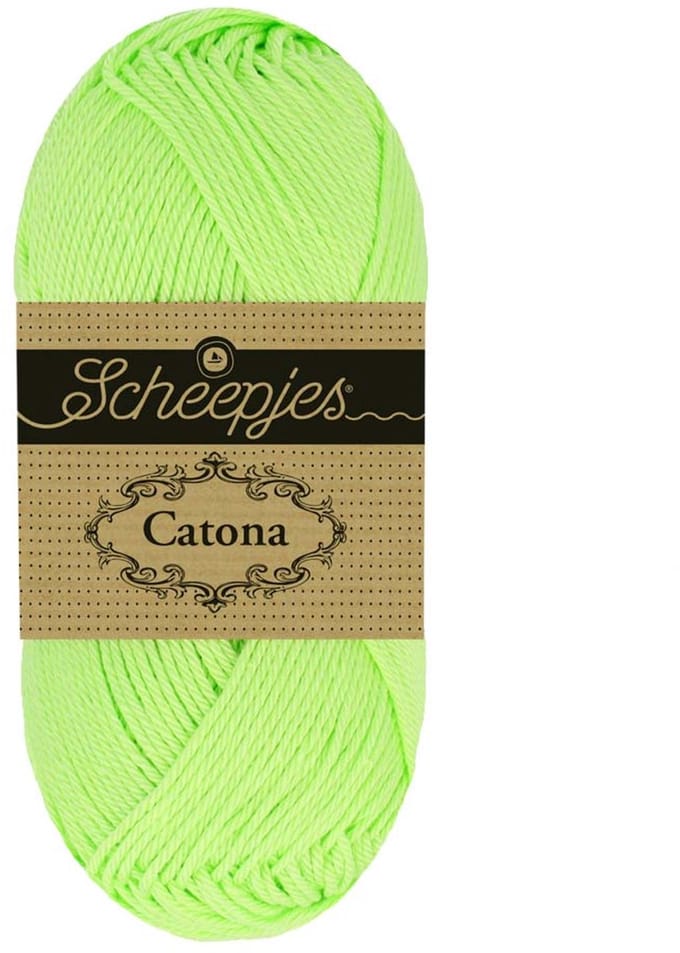 Scheepjes Catona 50 gram - 107 fresh lime - Katoen Garen