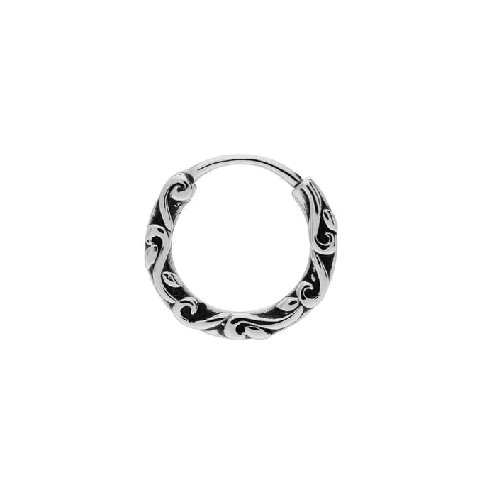 Lucardi - Dames Stalen helixpiercing - Piercing - Staal - Zilverkleurig