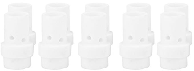 Keramische gasdiffuser voor MIG/MAG soldeerlamp - 10 stuks - Lassen en snijden accessoires