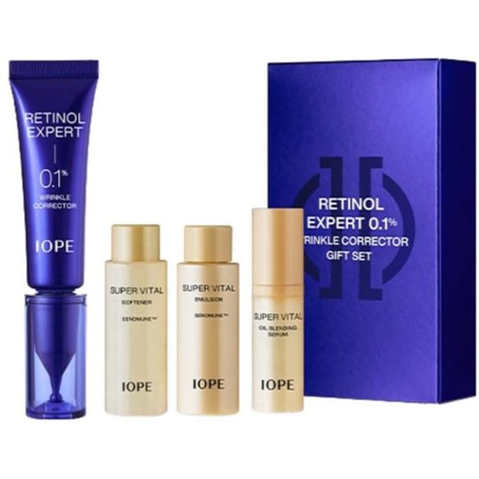 IOPE NIEUWE Retinol Expert 0,1% Rimpelcorrigerende Oogcrème (20g) blue
