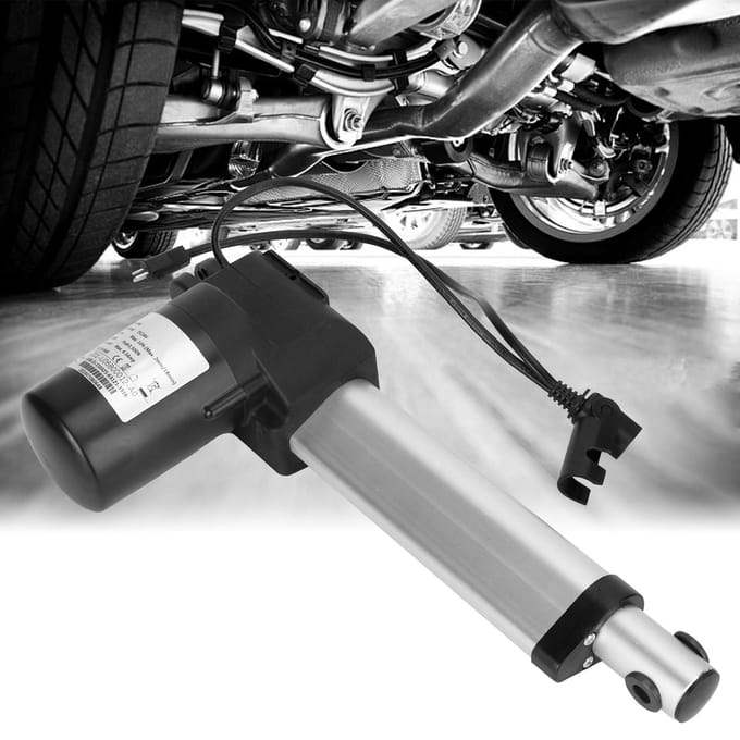 DC24V Lineaire Actuator Hefstang voor Automobielmachine-industrie 150mm (01 Mannelijk 5P Vrouwelijk)