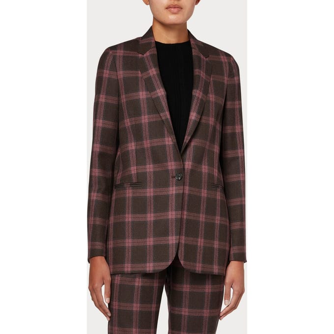 Paul Smith Womens Jacket Dark Brown Taglia: 44 | Blazers Outlet | Donna | Marrone