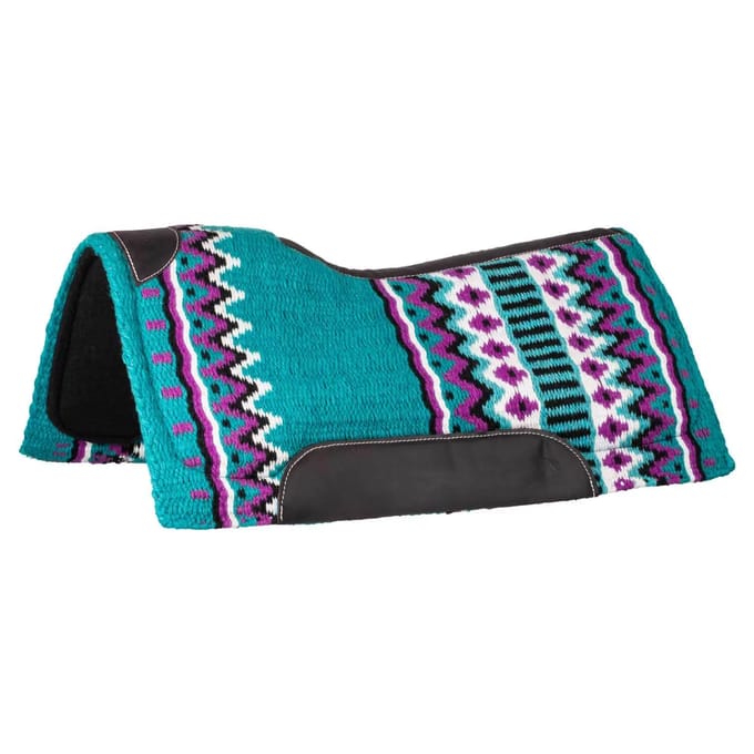 Vilt wollen dressuurmat voor paard Pool's