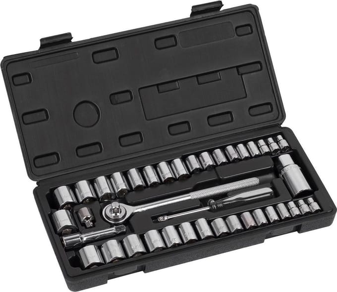 Kreator - Hand tools - KRT500103 - Dopsleutelset - 39 st.