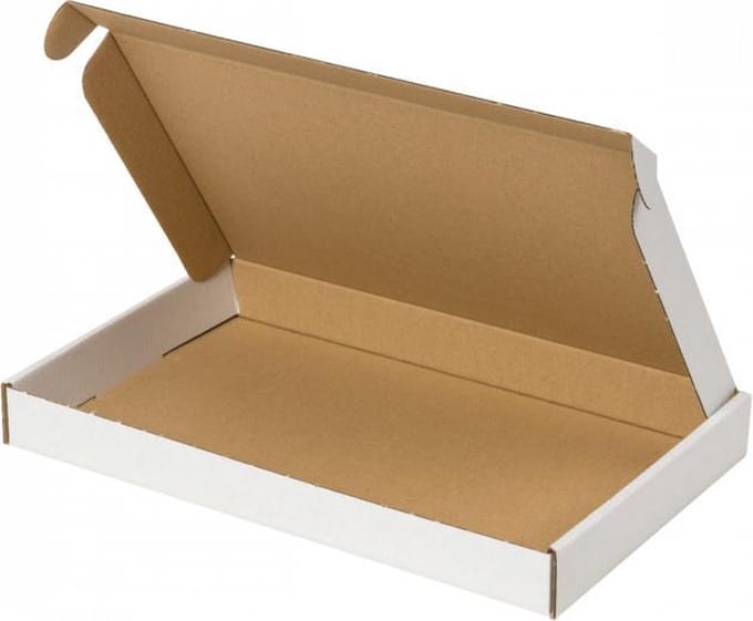 25 stuks brievenbusdozen A5+ (255 x 166 x28 mm)