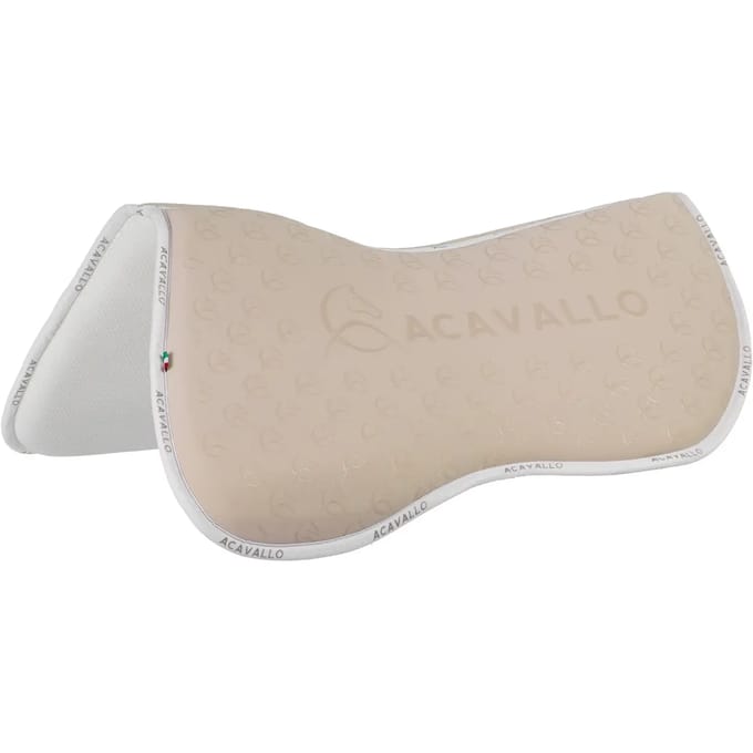 Half kussen voor paard met onderkant van bamboevezel Acavallo Lycra & Memory Foam