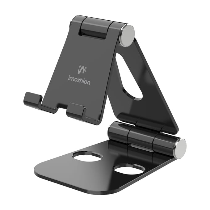 imoshion Verstelbare Telefoon / Tablet Houder Bureau - Opvouwbaar - Universeel - Aluminium