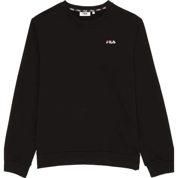 FILA Znin Logo Crew Sweat Black Taglia: M | Maglioni a maglia Outlet | Uomo | Nero